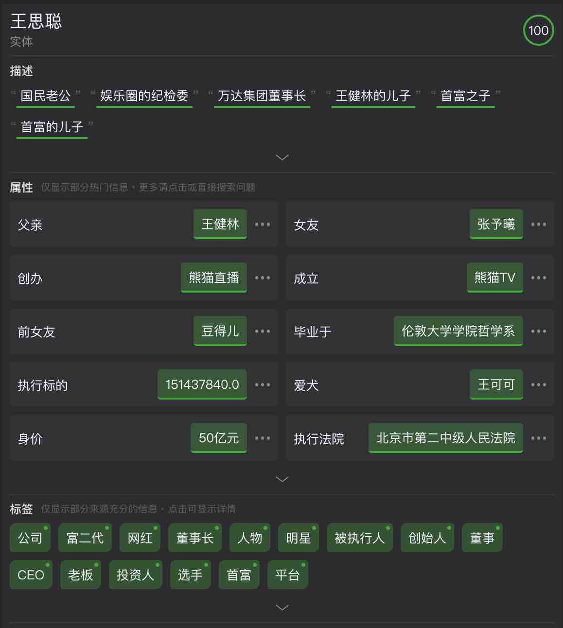 王思聪
